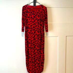 Boohoo maternity dress size 12 gently worn